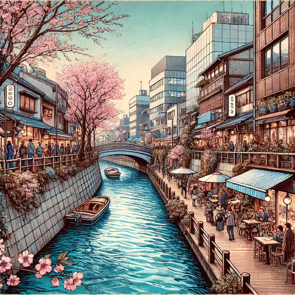 Nakameguro streetscape